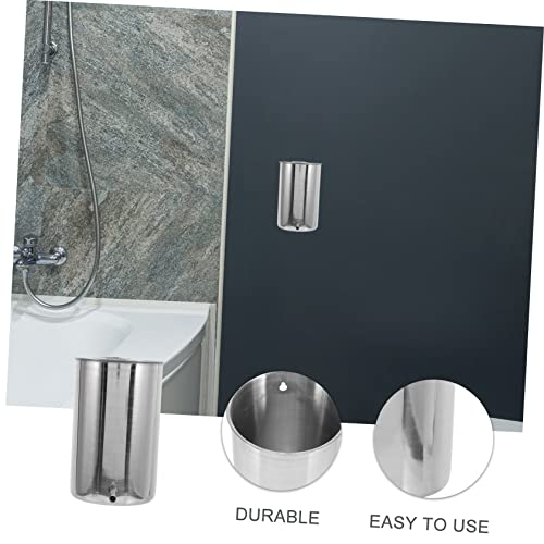 COLLBATH Balde de salsicha de aço inoxidável com 2 peças para enema de café de aço inoxidável, saco