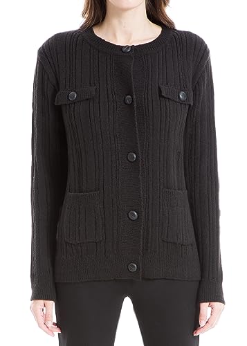 Image of Max Studio Women's Pullover Faux Button Cardigan