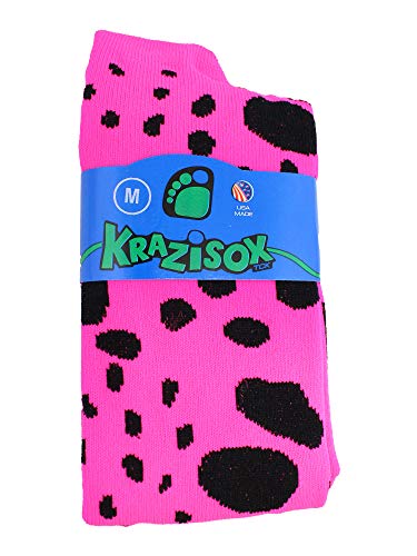Krazisox - Leopard Over the Calf Socks2