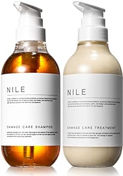 NILE ダメージケア シャンプー トリートメント セット各400ml (アップルフラワーの香り)