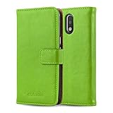 FUNCIÓN: La funda tiene 2 compartimiento para tarjetas. Todas las opciones del teléfono se pueden utilizar sin inconveniente; las teclas y los botones son de fácil alcance y los conectores quedan libremente accesibles (cámara, auriculares, etc.) El teléfono se inserta en la carcasa de silicona pegada a la funda y se puede quitar fácilmente cuando sea necesario.
