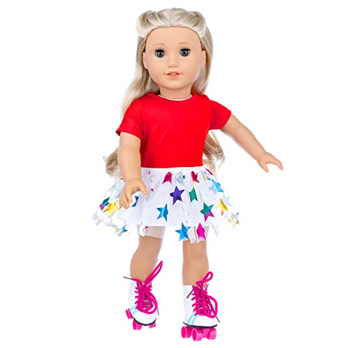 Set of 22 Travel Clothes and Accessories for 11.5 Inch Doll, Including Luggage, 3 Clothes, 2 Shoes and 16 Travel Accessories (Doll Not Included) (2)