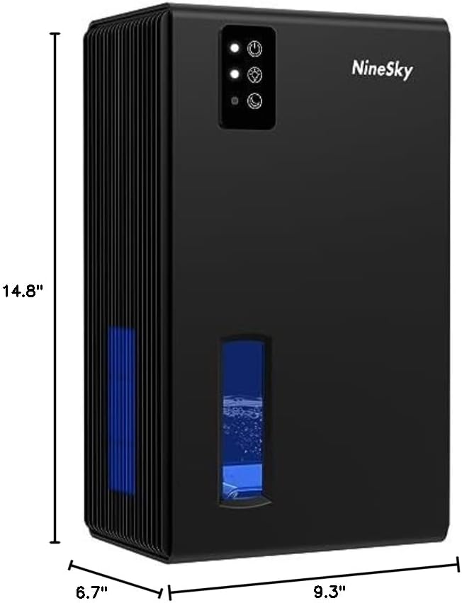 NineSky Dehumidifier Dimensions