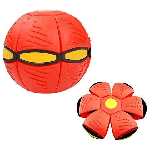 Boosns Deformed Flying Saucer Ball Magic Auto Restore Round Ball Frisbee Deformation Ball Cover