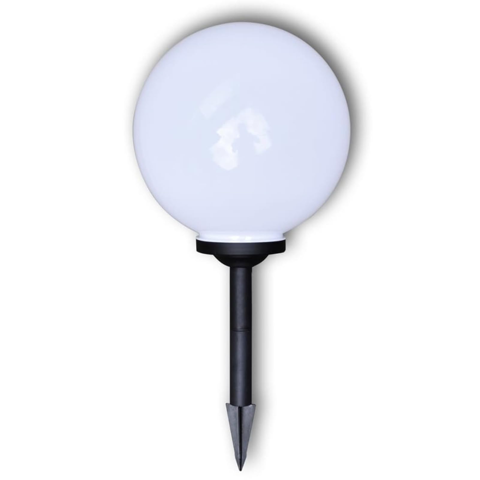 Lampione Solare a LED da Giardino 2 pz 30 cm con Picchetto,Lampione da Giardino Moderno,Illuminazione per Esterni,Lampione da Giardino Esterno-40865