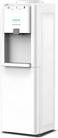 Bebedouro de Coluna Eletrônico Branco Compressor Turbo Água Gelada e Natural Compatível Galão 10L e 20L 71W