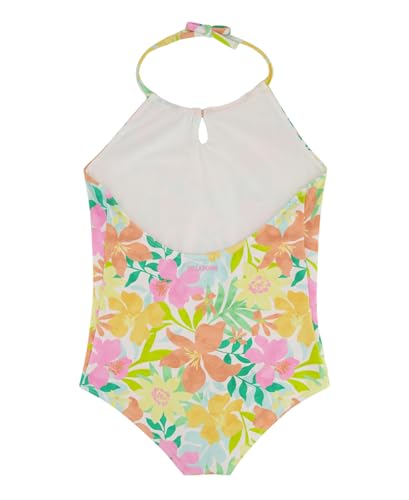 Image of Billabong Girls' One-piece Swimsuit with UPF 50+ Sun Protection, Quick Drying Bathing Suit