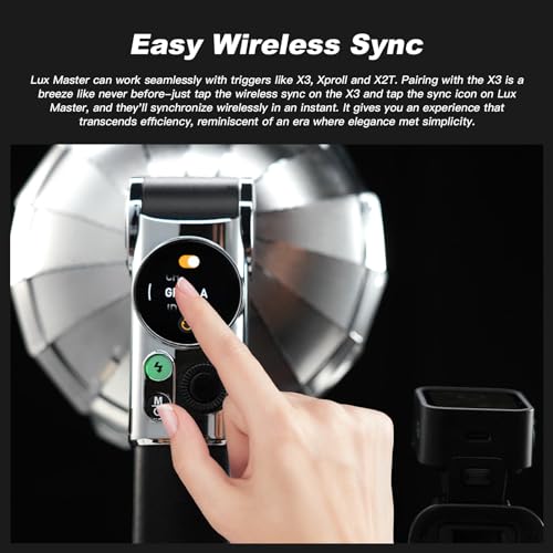 Ficha técnica Godox Lux Master Retro Cámara Flash 2.4G X Inalámbrico GN25 HSS TTL 6000K Control de Pantalla táctil para Canon Nikon Sony Fuji Cámara 2900mAh Batería Soporte Cable de Carga y Bolsa de Almacenamiento - Fernando Cortés