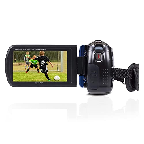 Minolta MN88NV Full HD 24MP 3" Touchscreen Night Vision Camcorder, Blu by Minolta - Used condition - Image 6