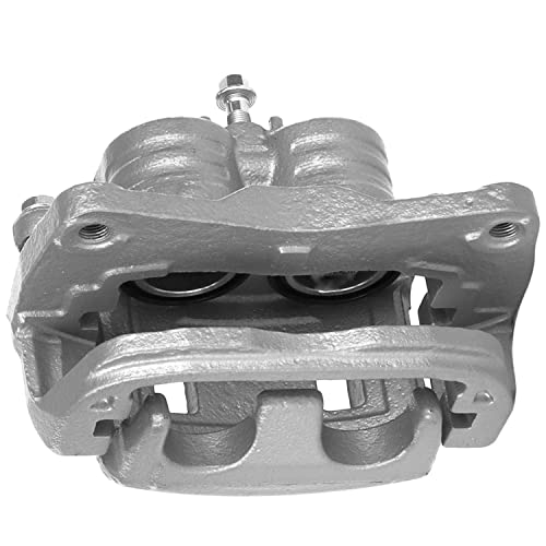 Image of Detroit Axle - Front Left Brake Caliper w /Bracket for Subaru Forester