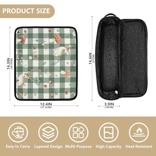 Bolsa de viaje para planchas y herramientas para cabello miniatura 4