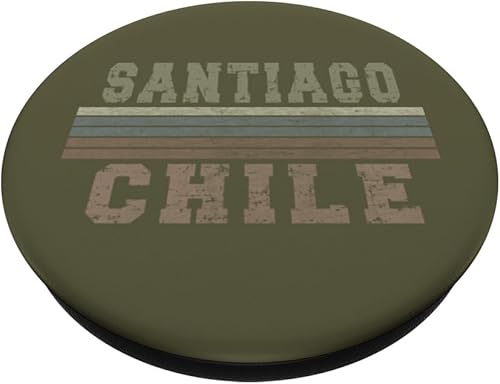 Miniatura 2 de Retro Santiago Chile PopSockets Standard PopGrip