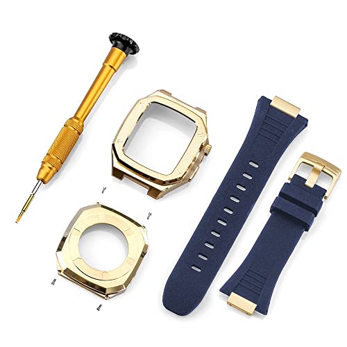 Kit de Mod en métal antichoc Apple Watch pour protéger et sublimer votre iWatch 45mm