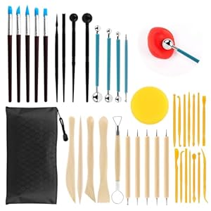 38-delige klei gereedschap set met ...