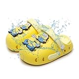 Generic Minions-Kids Clogs Cute Cartoon Boys Girls Garden Clogs Children Beach Pool Shoes Non-Slip Breathable Slides Sandals Lightweight Slip-on Shower Slippers 1-170