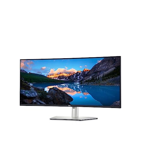 Image of Dell 38 inch (96.52 cm) UltraSharp Curved USB-C Hub Monitor-U3824DW, Resolution 3840x1600@60Hz, 2xHDMI(2.1), 2X DisplayPort(1.4), 4xUSB Type-C 3.2 Gen 2, Audio Line Out, 5xUSB Type-A, RJ45 Port, Speakers