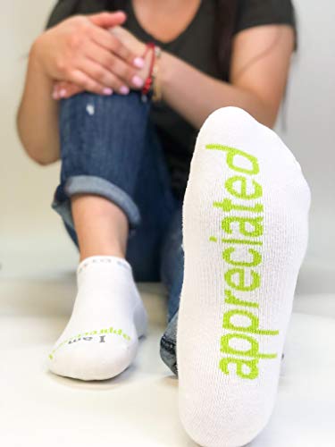 Image of notes to self Socks - Daily Affirmations, Inspirational Socks for girls & boys