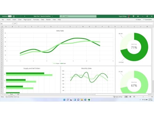 Image of MS OFFICESUITE Professional Plus 2021 for Windowsdows - New 2025 Updated Version | Retail License Key (1 User /PC, Lifetime Validity) | Regular Updates & Unlimited Installations (Quick Delivery)