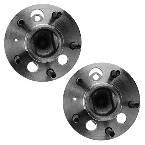 Image of TRQ 2 Piece Rear Wheel Bearing & Hub Assembly Set Compatible with 2004-2005 Buick Century 2005-2009 Lacrosse 1997-2004 Regal 2005 Terraza 2000-2013 Chevrolet Impala 2014-2016 Impala Limited 2000-2007