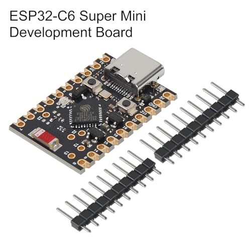 Image of 5pcs ESP32-C6 Development Board Microcontroller Programming Learning Controller Core Board ESP32-C6FH4 4MB Flash WiFi Bluetooth Module ESP32 C6 Super mini for Arduino