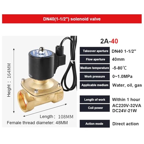 Électrovanne de fontaine laiton IP68 12V, l'excellence durable