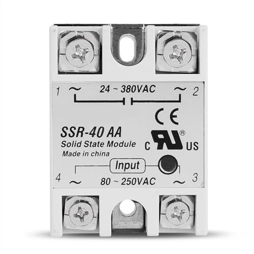 Relé de estado sólido SSR CA-CA para evitar chispas y averías en cuadros eléctricos de 220V