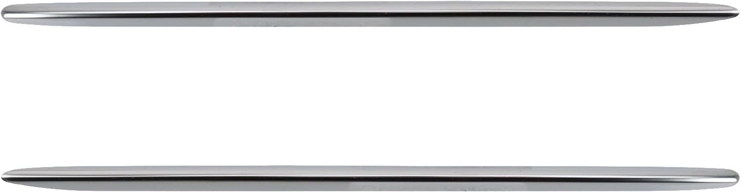 TRQ Front Lower Bumper Trim Set Compatible with 2017-2019 Mercedes-Benz GLC43 AMG MB1046152 MB1047152