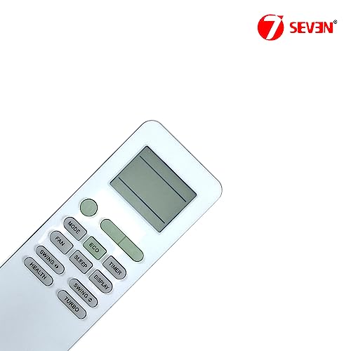 Image of 7SEVEN Compatible Mitashi Ac Remote Original GYKQ-52 Model 145 with ECO Hotkey Suitable for Split and Window Air Conditioner Recommend to Match Exisiting Remote Control Key by Key
