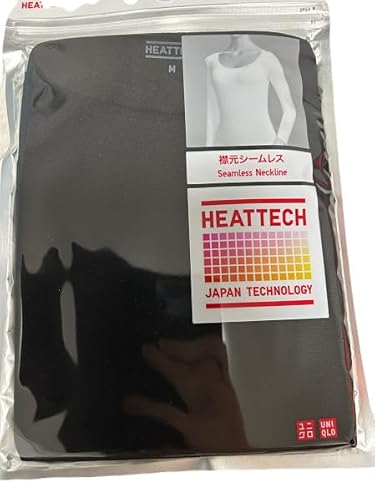UNIQLO HEATTECH U-Neck T 3/4 Sleeve