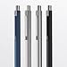 Lamy econ black matt ballpoint pen - functional ballpoint pen with stainless steel body - curved clip & innovative grip zone - incl. large capacity refill M 16 in line width M in black