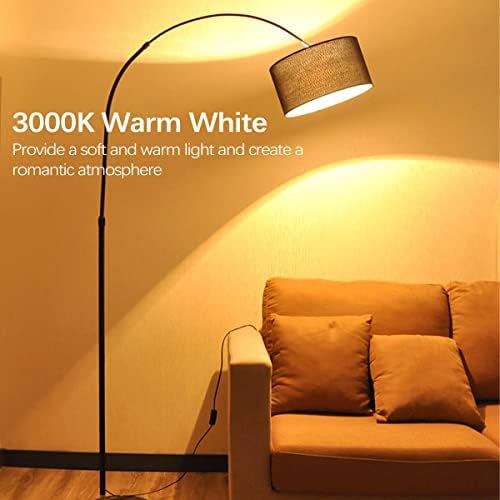 Bonnov B22 LED Bulbs, 900lm A60 Bayonet Light Bulb, 9W Equivalent to 60W Incandescent Lamp, Warm White 3000K LED Bulb, Non-dimmable, Energy Saving Light Bulb, Pack of 8