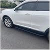 2 Piezas Paso Lateral Estribo Compatible para Kia Sonet 2022-2025 Aluminio Accesorios para Auto Protección Lateral del Vehículo 6