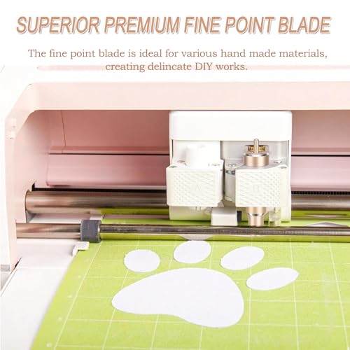 Viemior Lâmina de ponta fina premium – compatível com Cricut Maker 3/Maker/Explore 3/Explore Air 2/A