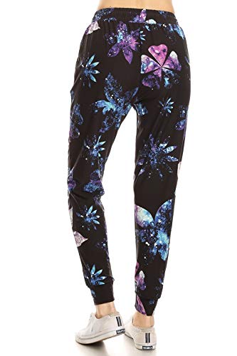 Image of Leggings Depot Premium Jogger Women's Popular Print High Waist Track Pants(S-XL)