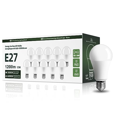 2x Lampadine LED E27 20W SanGlory – Luce Fredda 6000K (equivalente 180W Alogena) - 2