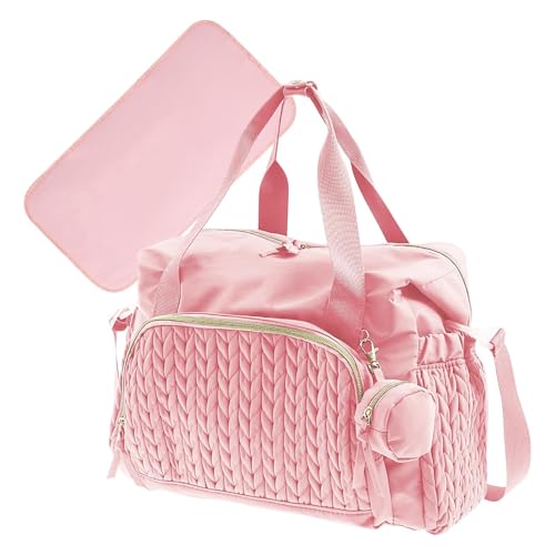 Sac à langer grand format avec étui à tétine pour voyage et maison