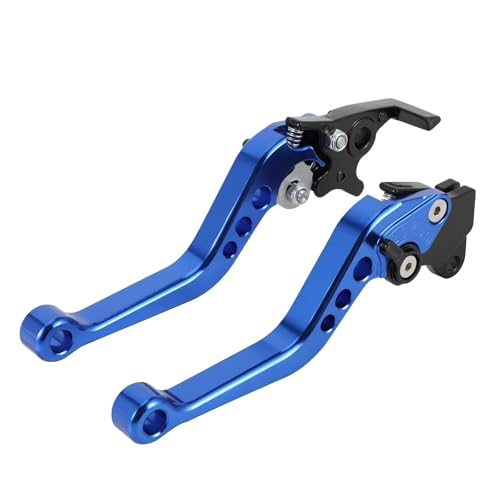 Levier d'embrayage moto poignée frein aluminium bleu pour VTT UTV