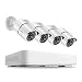 ZOSI 5MP Security Cameras System,4 Channel 5.0MP (2.5 X 1080P) Surveillance DVR with 1TB Hard Drive and (4) 5.0MP 1920p (2560TVL) Weatherproof Bullet CCTV Cameras 100ft Night Vision