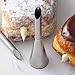 3 Pcs Piping Tips Set – Easy-to-Use & Clean Stainless Steel Frosting Tips & Eclair Piping Tip for Cream Puff, Donut & Eclair Decoration – Different Sizes, Lightweight & Durable