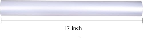 Miniatura 5 de RUSPEPA Papel de regalo blanco mate, color liso perlado, papel brillante perfecto para bodas, cumpleaños, Navidad, baby shower, 17 pulgadas x 32.8