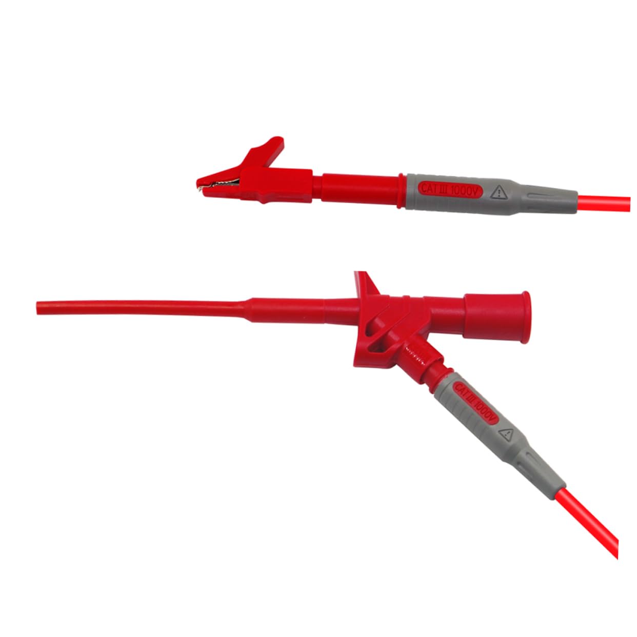 Test Leads Kit for Multimeter Alligator Clips and Probes Universal Electric Test Cable Set for Automotive and Household Use