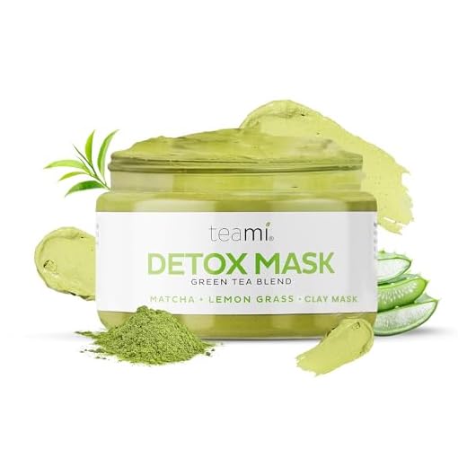 Teami Detox Face Masks Skincare Facial Skin Care Products: Green Tea Detox Mask Deep Cleansing Pore Minimizer & Blackhead Remover Mud Mask with Bentonite Clay - Spa Day Exfoilate & Acne Care