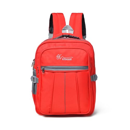 KYRACUSE Red Pre Nursery to Class 2 Unisex School Bags for Kids Boys Girls Bag/Backpack for Men Nursery School Bagpack Daypack Picnic Back Pack For School Going Boys & Girls