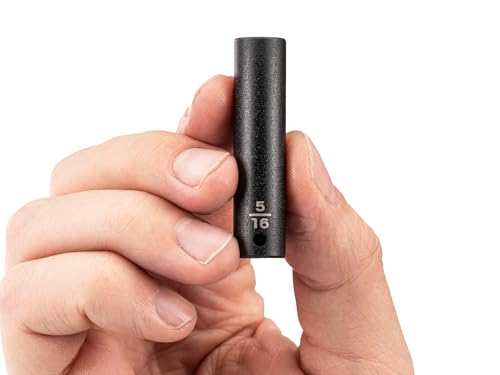 Image of TEKTON 1 /4 Inch Drive x 5 /16 Inch Deep 6-Point Impact Socket | SID03008