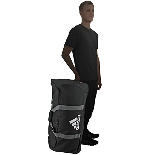 adidas Unisex Team XL Wheel Bag, Black, ONE SIZE