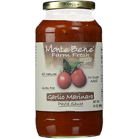 Monte Bene Garlic Marinara Pasta Sauce, 24 oz Cover