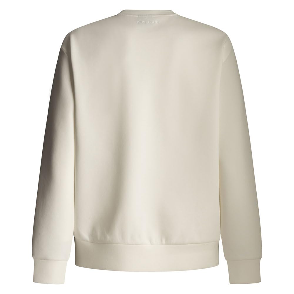 Red Bull Racing X Pepe Jeans Ombre Logo Crew Maglia di Tuta, Bianco (Bianco Sporco), XXL Uomo