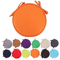 Cuscini Rotondi Per Sedie 30 Cm - Rivestimento Poliestere Antiscivolo | Per Interni Ed Esterni, Giardino - Foto 11