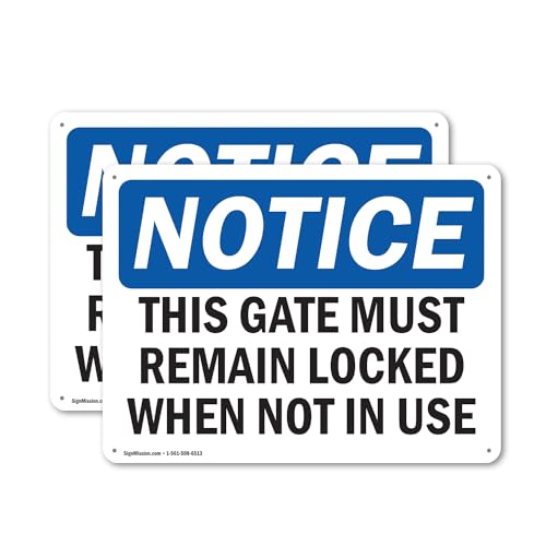 SIGNMISSION OS-2PACK-NS-A-710-L-18618