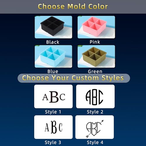 Molde personalizado para cubitos de hielo de silicona miniatura 6